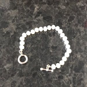 Pearl bracelet—faux